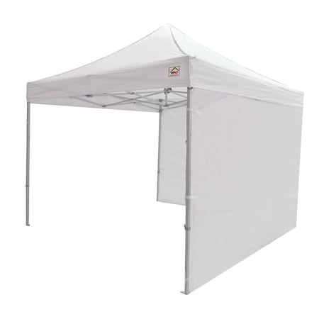 Impact Canopy 10-Foot Canopy Tent Wall Set, 1 Solid Sidewall and 1 Middle Zipper Sidewall Only, White, PR 033000001